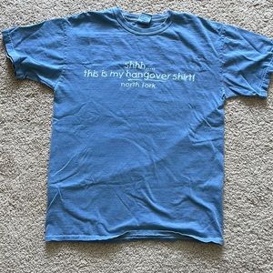 Hangover t-shirt from Long Island shop